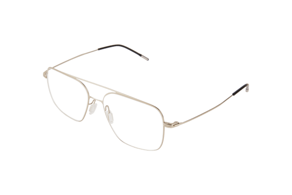 Eddie Optical / White Gold Metal & Blue - Light Lens - Shade Files